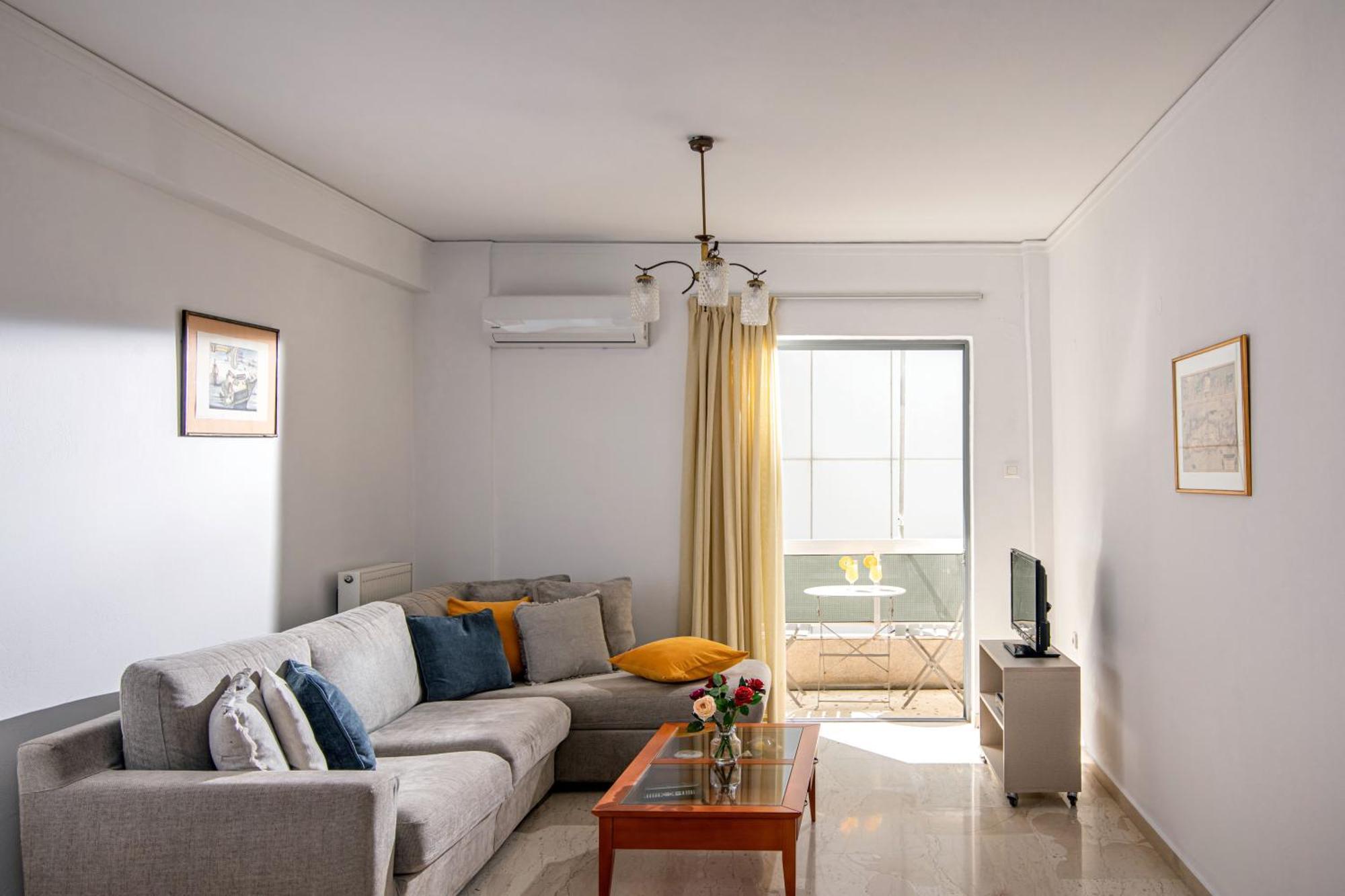 Central Double Bedroom Apartment イラクリオン エクステリア 写真